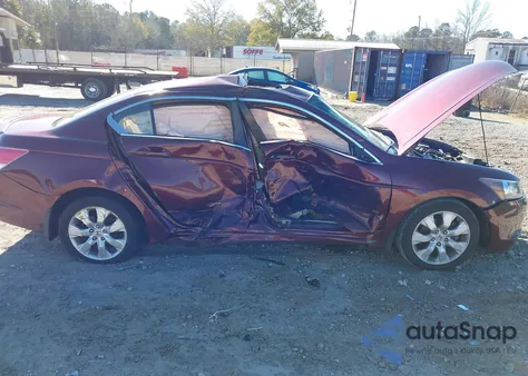 2010 Honda Accord 2.4 Ex-L z USA, uszkodzony, nr VIN 1HGCP2F86AA010577